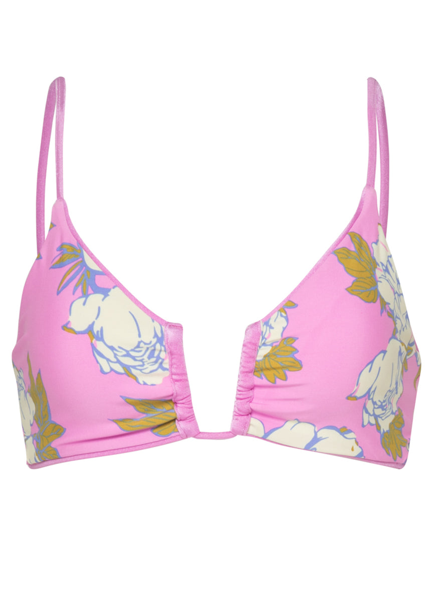 Maaji Fondant Pink Bia U Wire Bralette Bikini Top