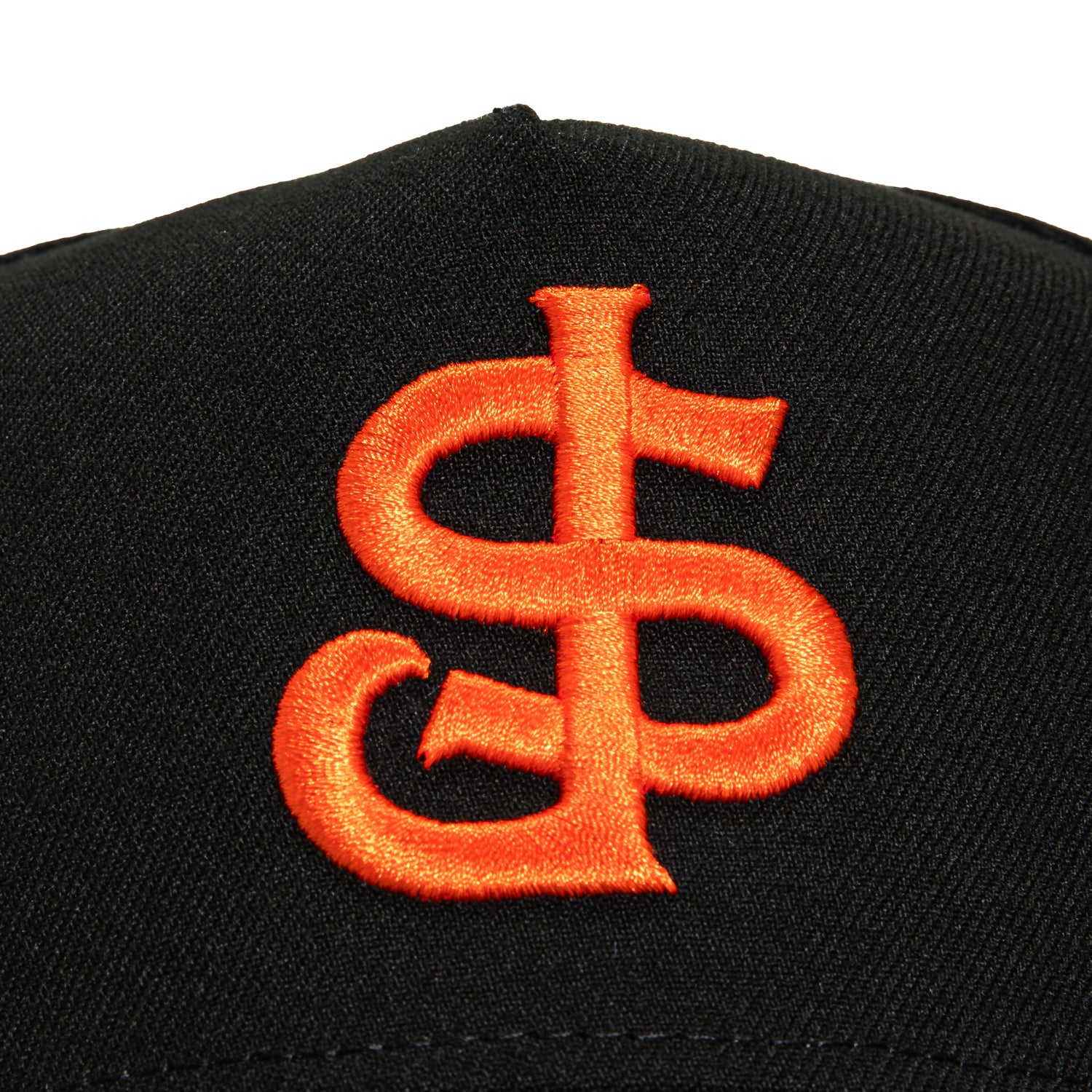 New Era 9Forty A-Frame San Jose Giants 30th Anniversary Patch Snapback Hat - Black, Orange