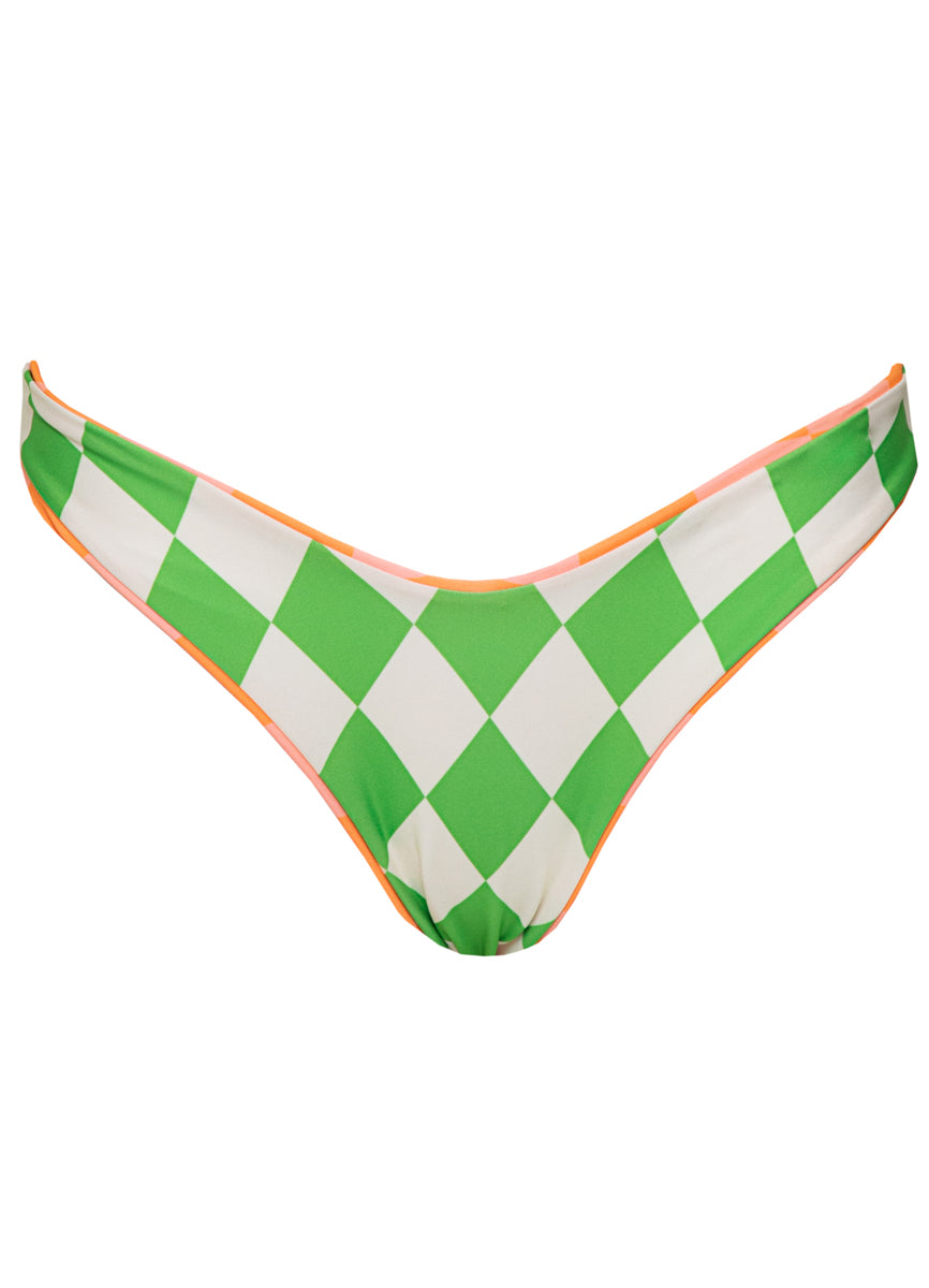 Maaji Diamond Sour Splendour Regular Rise Thin Side Bikini Bottom