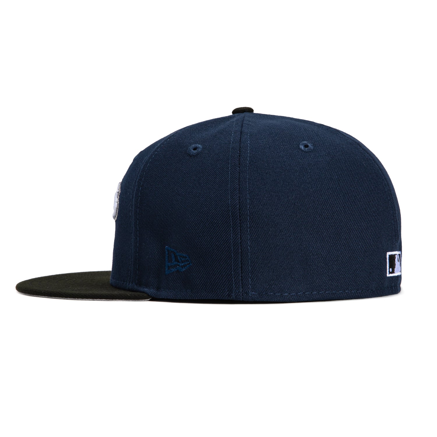 New Era 59Fifty Los Angeles Dodgers 50th Anniversary Patch Word Hat - Navy, Black