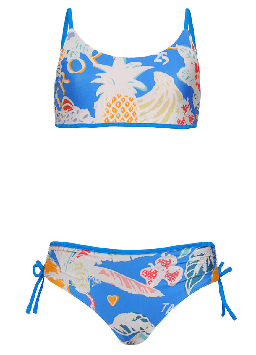 Maaji Tropical Bliss Sunflower Bikini Set Girls