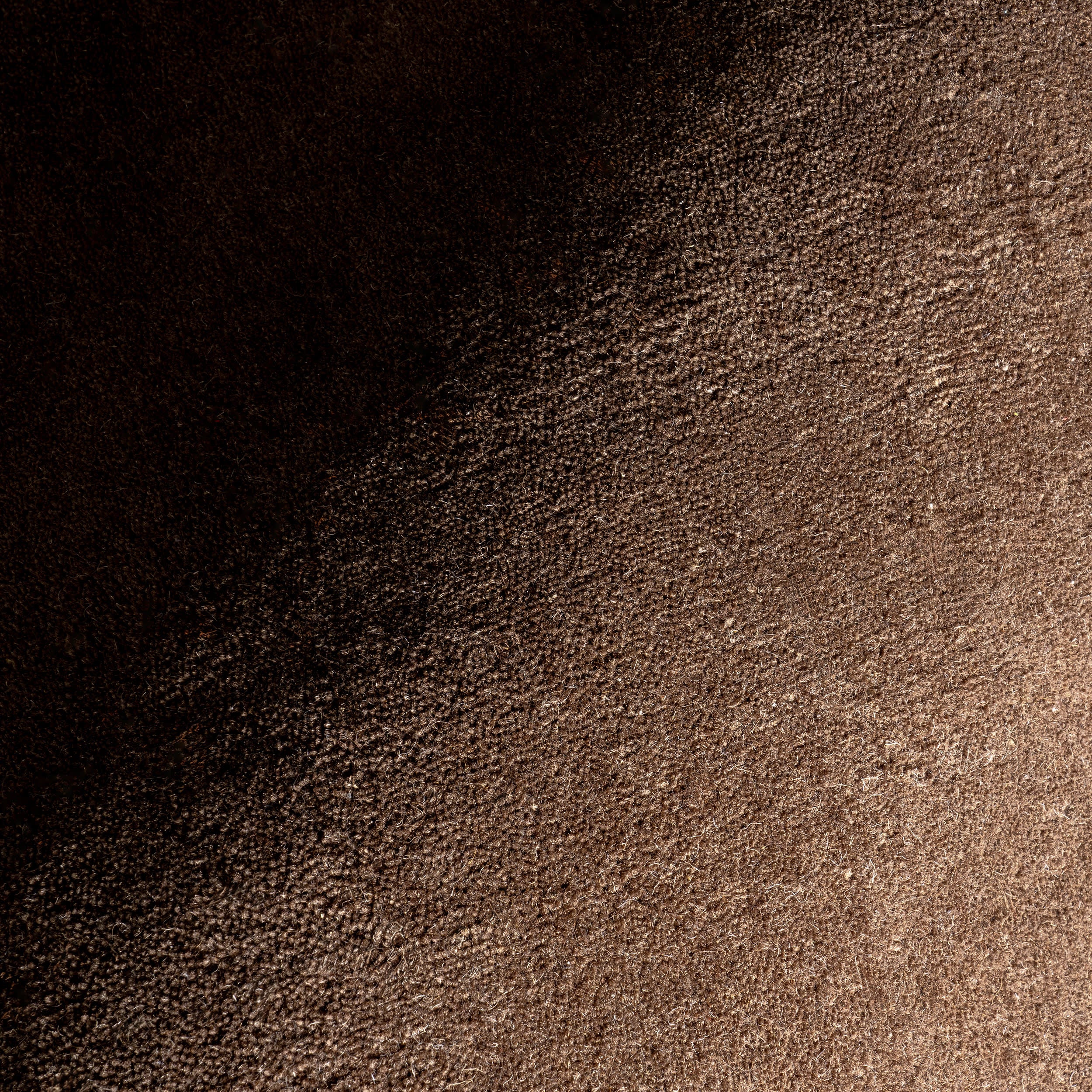 Maru Wool Rug | Dark Brown