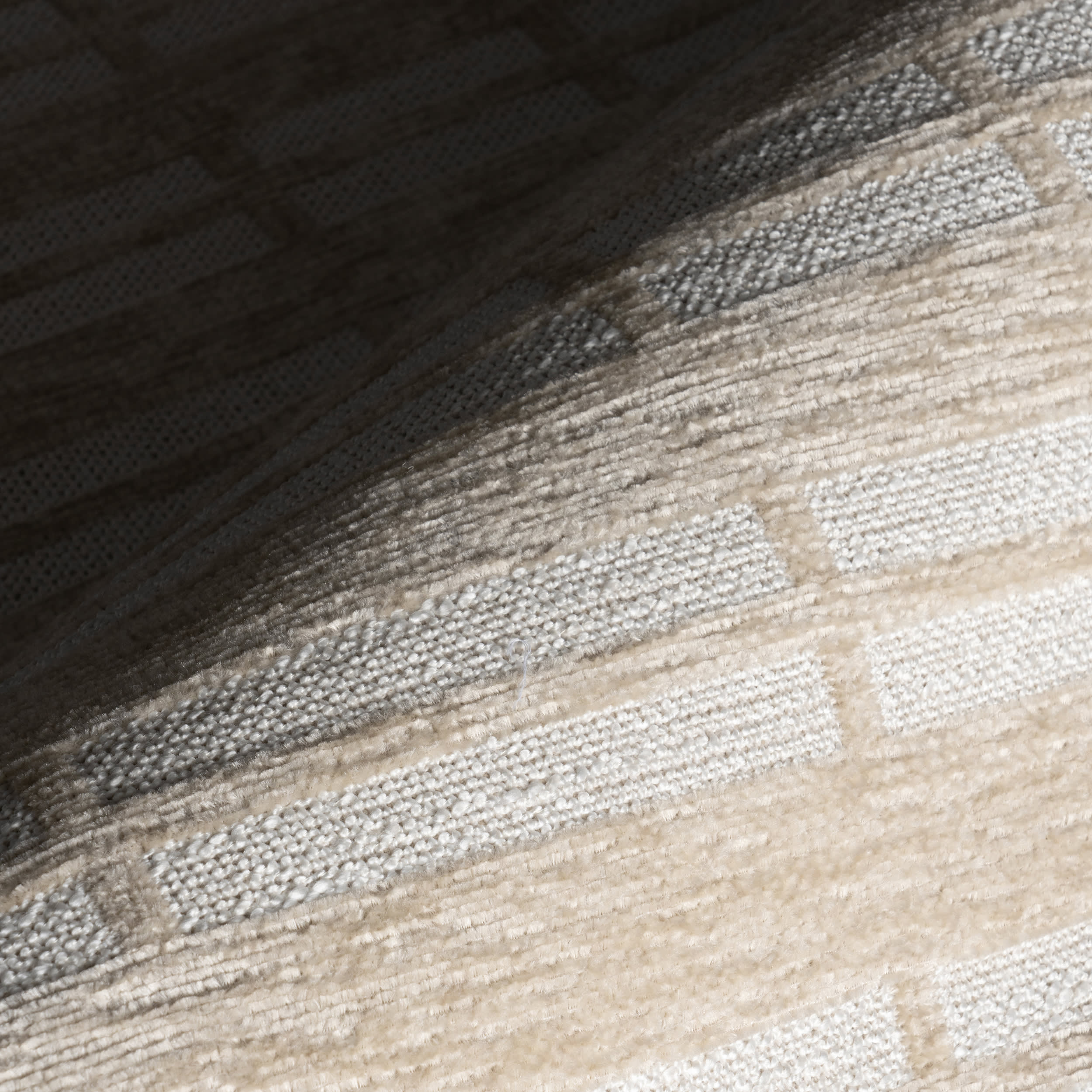 Malaya Striped Reversible Washable Rug | Taupe