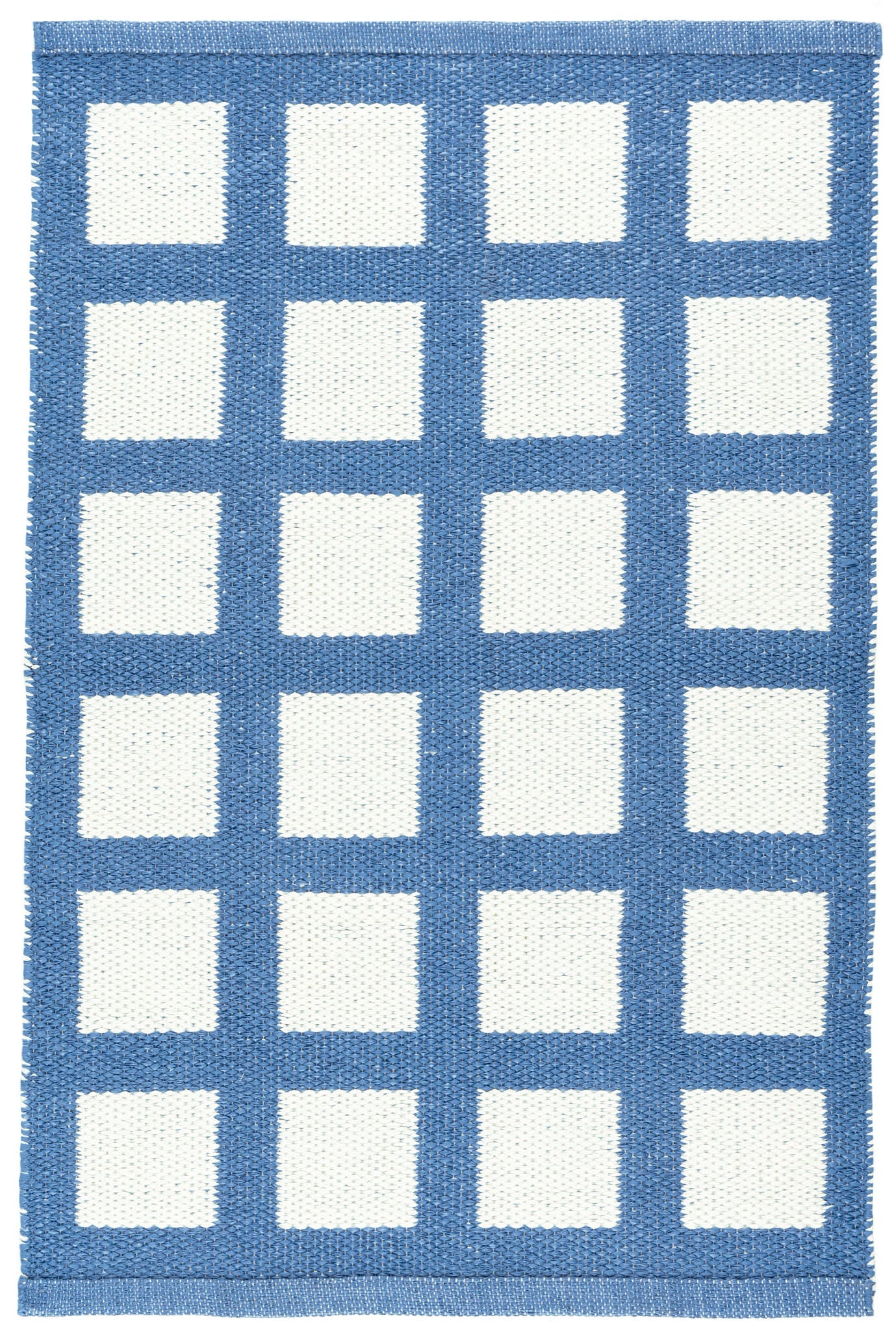 Titto French Blue Handwoven Indoor/Outdoor Rug