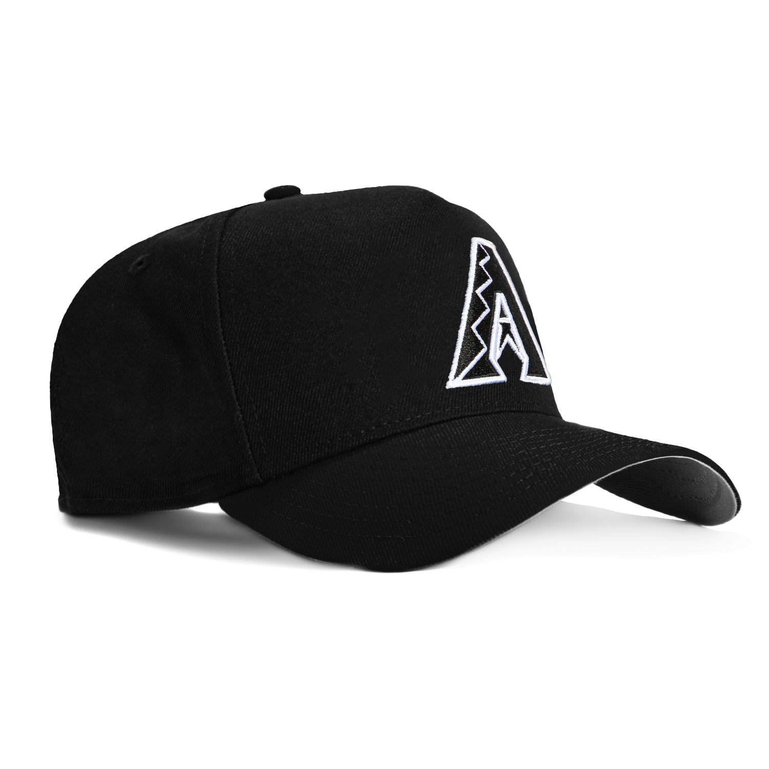 New Era 9Forty A-Frame Arizona Diamondbacks A Snapback Hat - Black, White