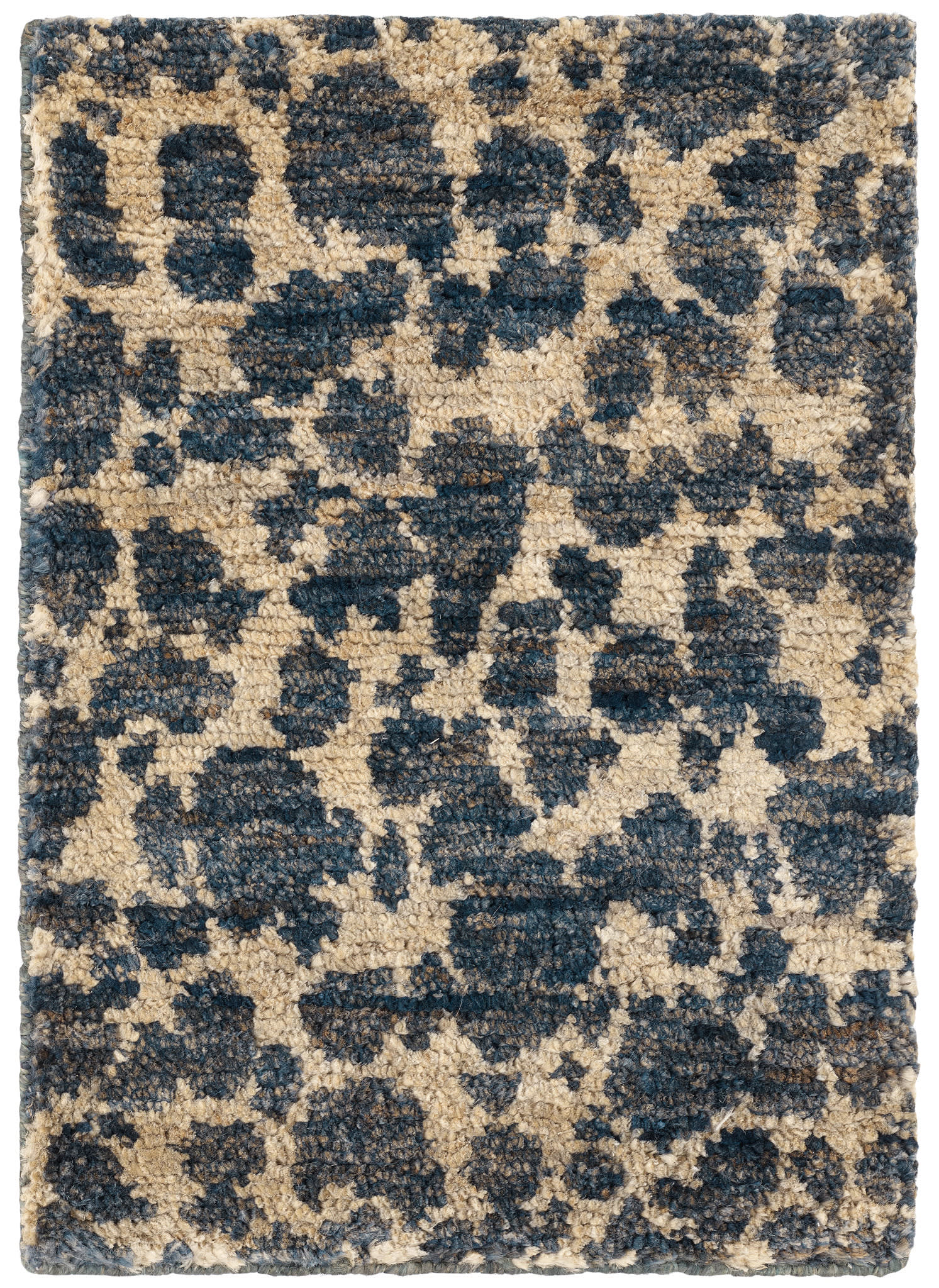 Stormi Indigo Hand Knotted Jute Rug