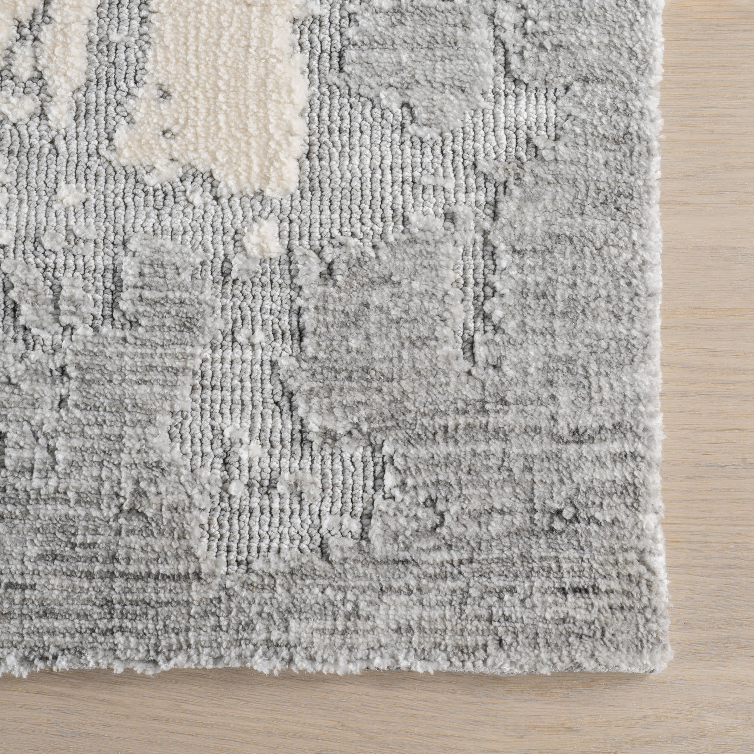 Mera Bordered Rug | Ivory