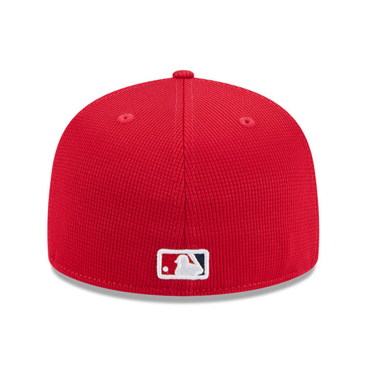 New Era 59Fifty Los Angeles Angels 2025 Spring Training Patch Hat - Red