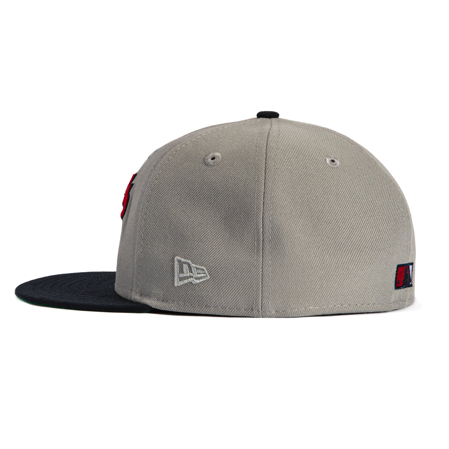 New Era 59Fifty Arizona Diamondbacks 2001 World Series Patch Script Hat - Grey, Navy, Red