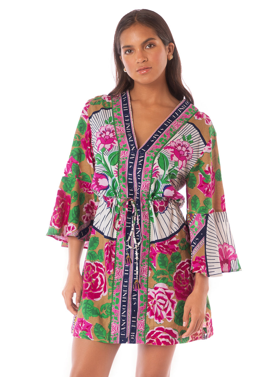 Maaji Cerice Bouquet Enjoyable Kaftan