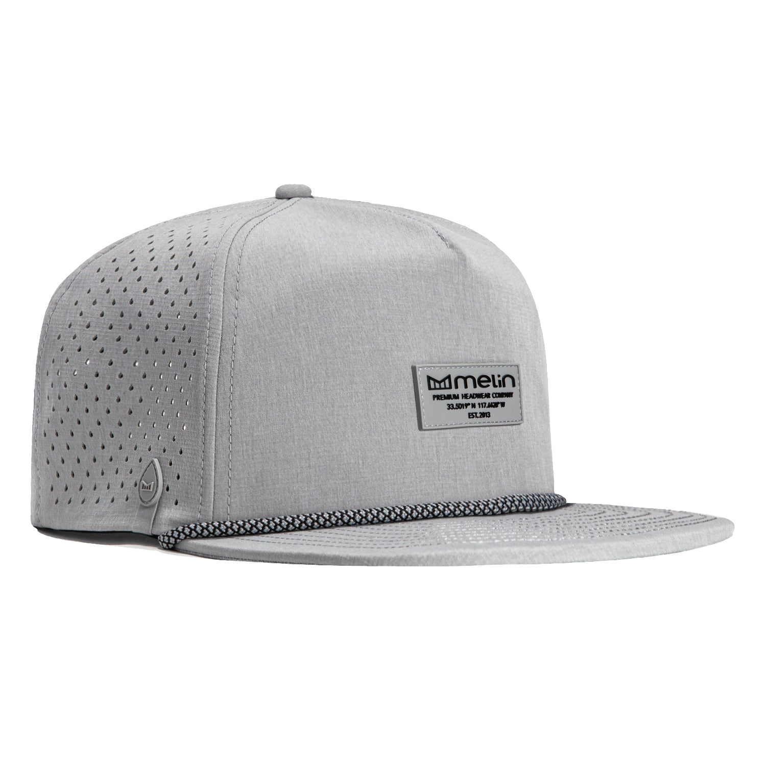 Melin Coronado Brick Hydro Snapback Hat - Heather