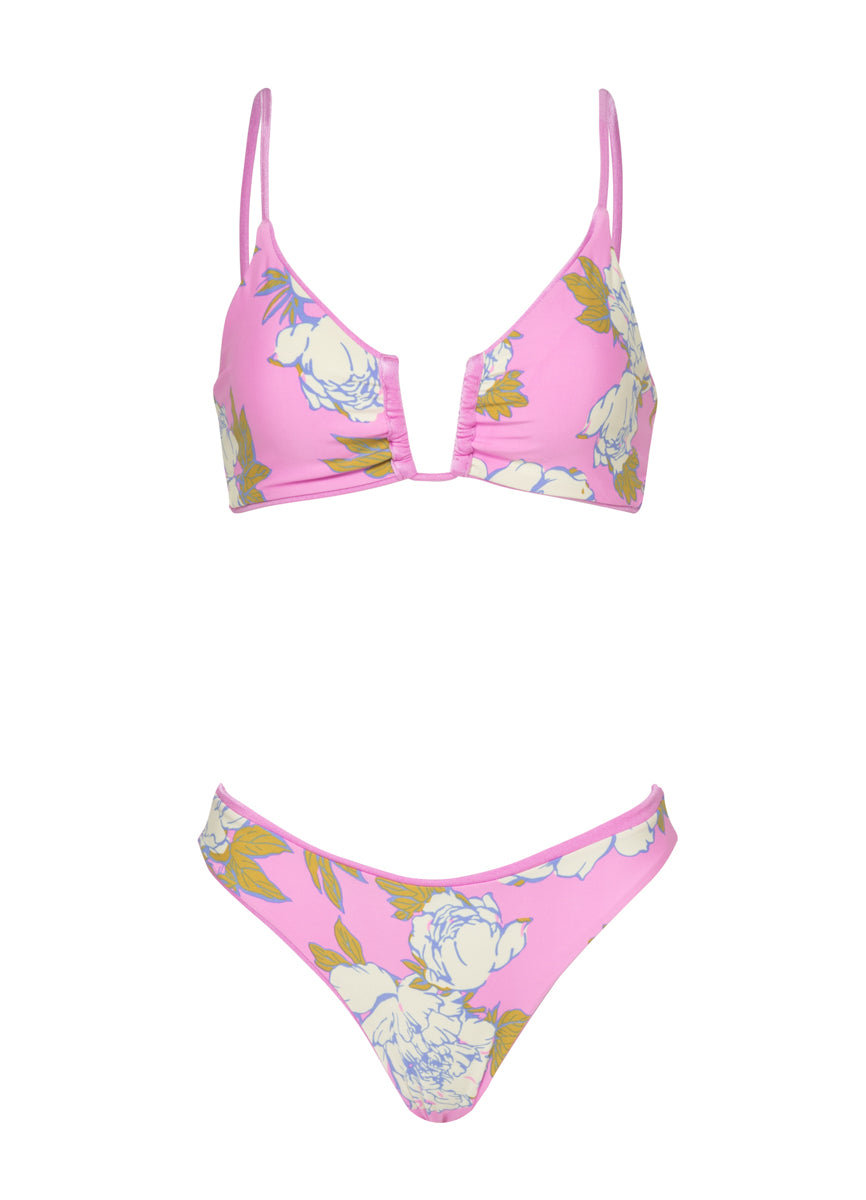 Maaji Fondant Pink Sublimity Regular Rise Classic  Bikini Bottom