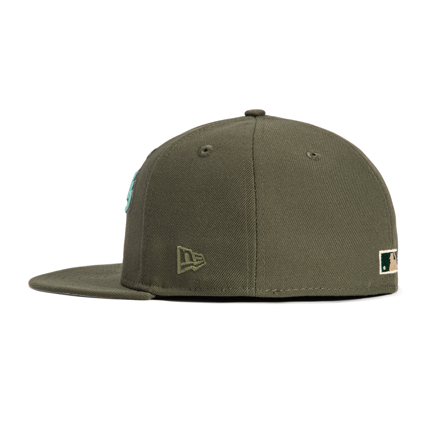 New Era 59Fifty Arizona Diamondbacks Inaugural Patch Script Hat - Olive, Everest Green, Graphite