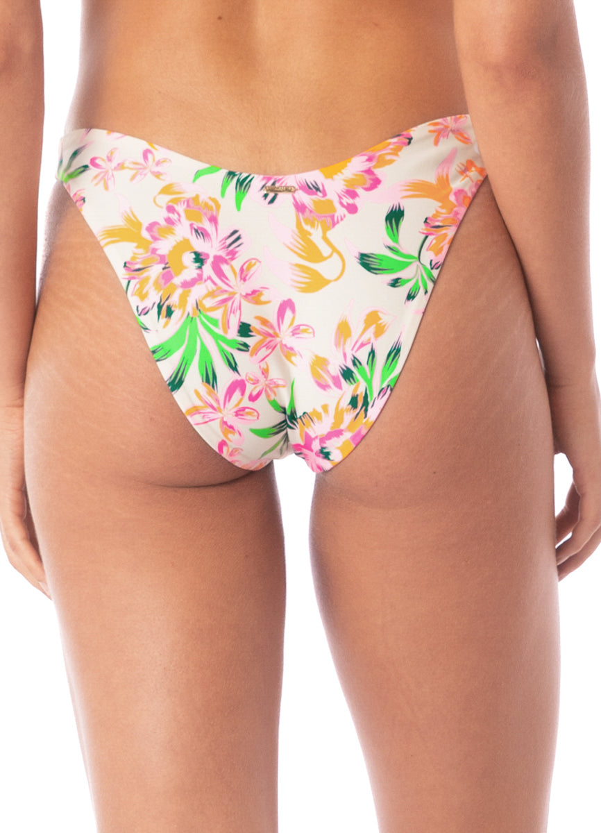 Maaji Bubbly Blossom Splendour Regular Rise Thin Side Bikini Bottom