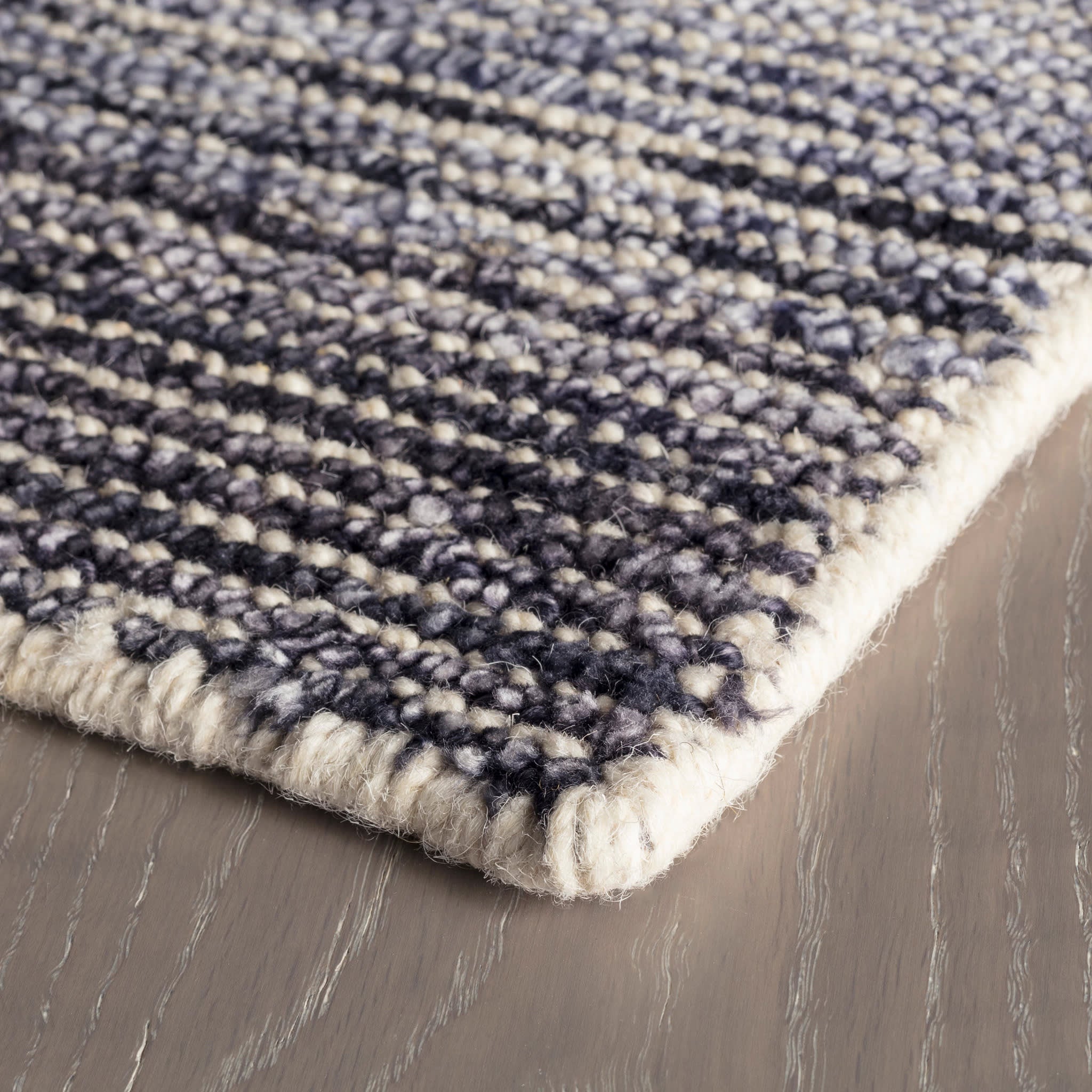 Blue Moon Handwoven Viscose Rug