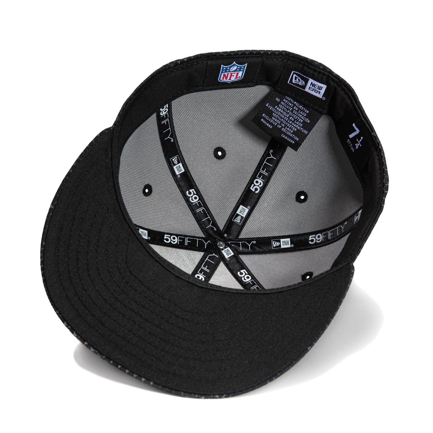 New Era 59Fifty 2024 Sideline Las Vegas Raiders American League Patch Hat - Black