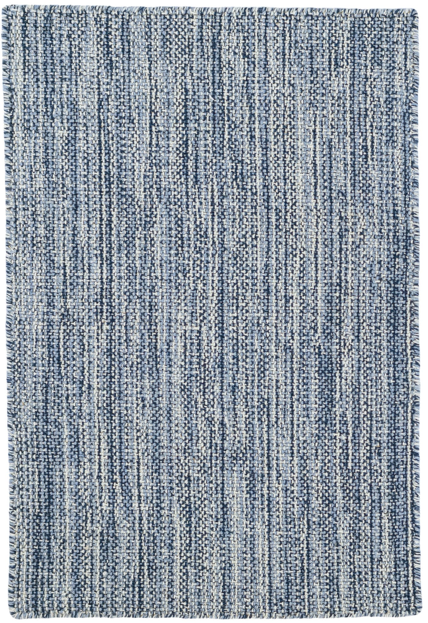 Bella Navy Handwoven Wool Rug