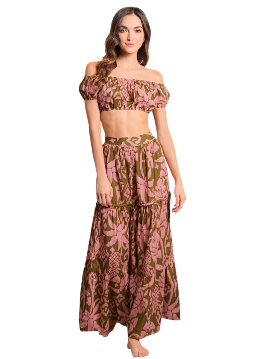 Maaji Batik Jungle Amara Beachwear Crop Top