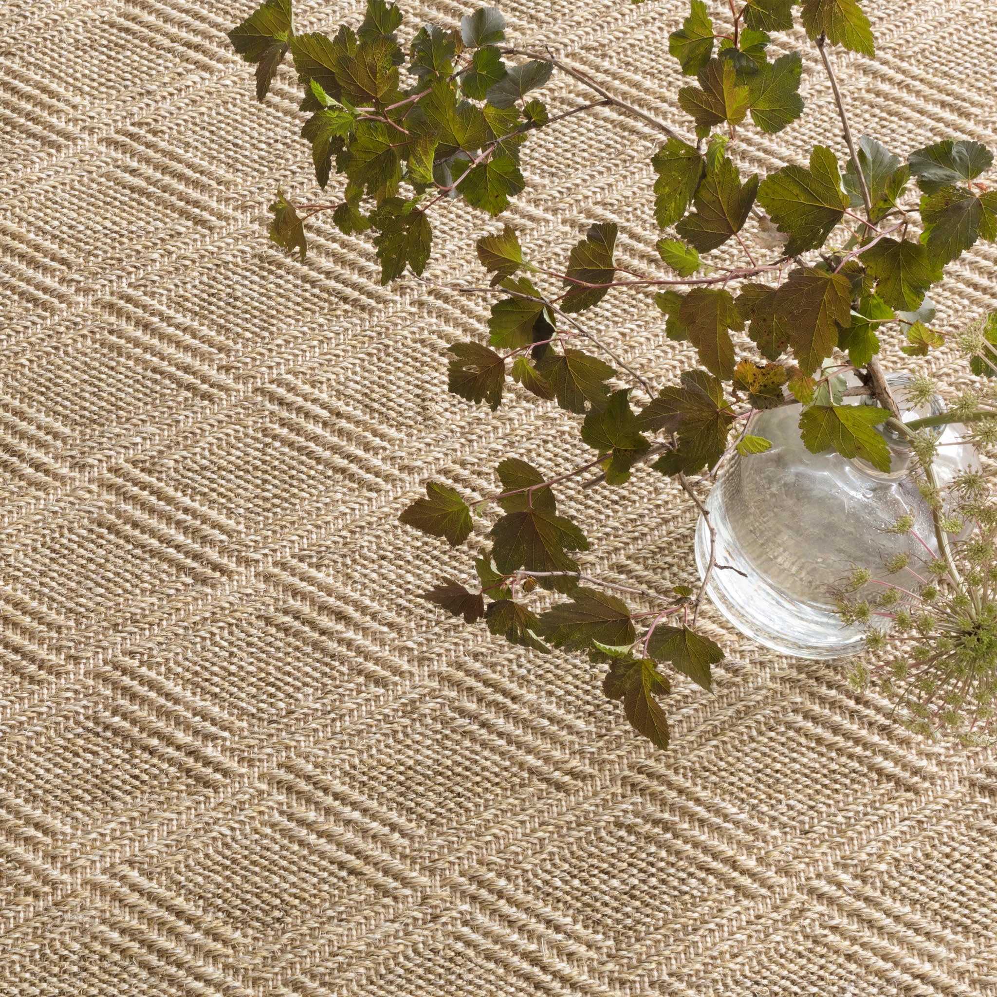 Diamond Natural Woven Sisal Rug