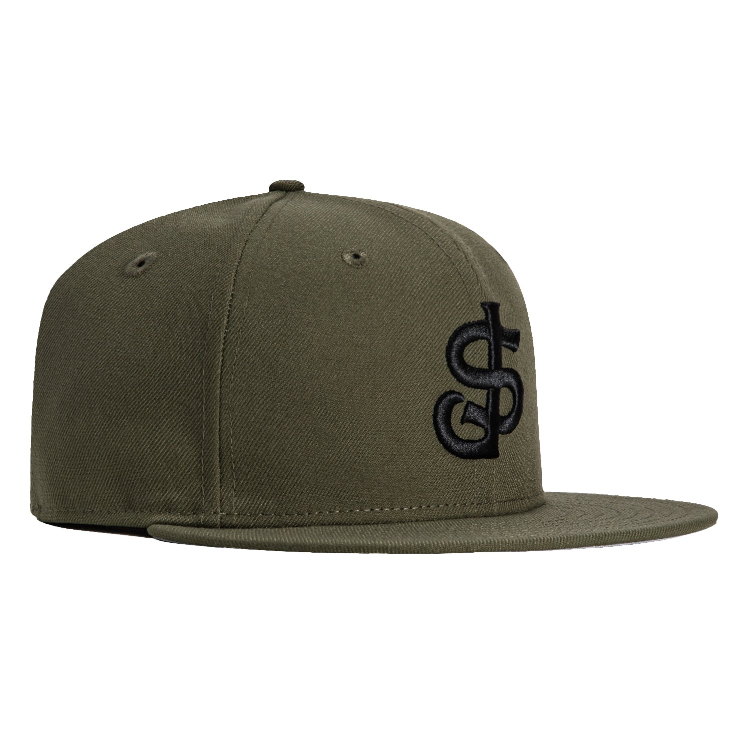 New Era 59Fifty San Jose Giants Hat - Olive, Black