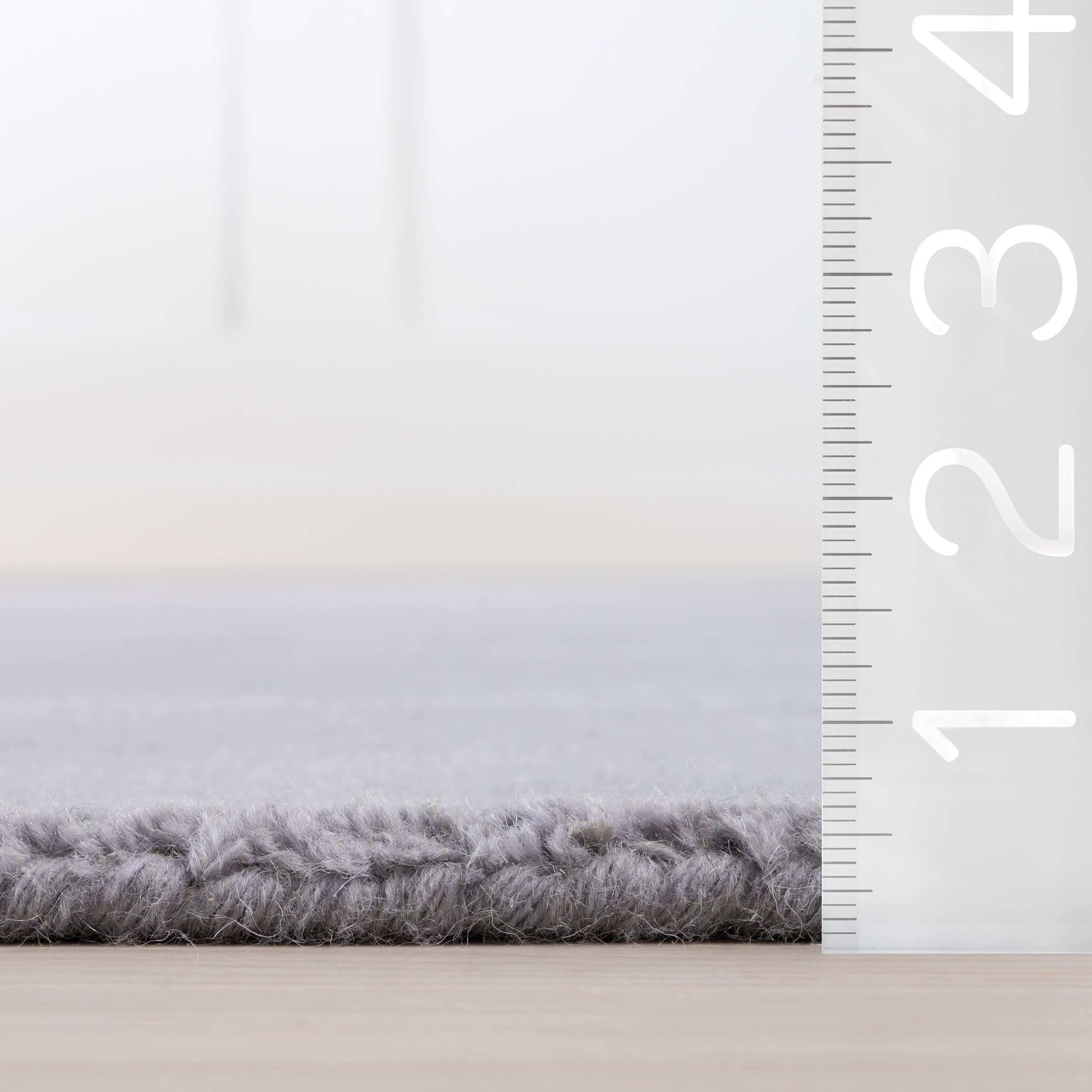 Maru Wool Rug | Silver