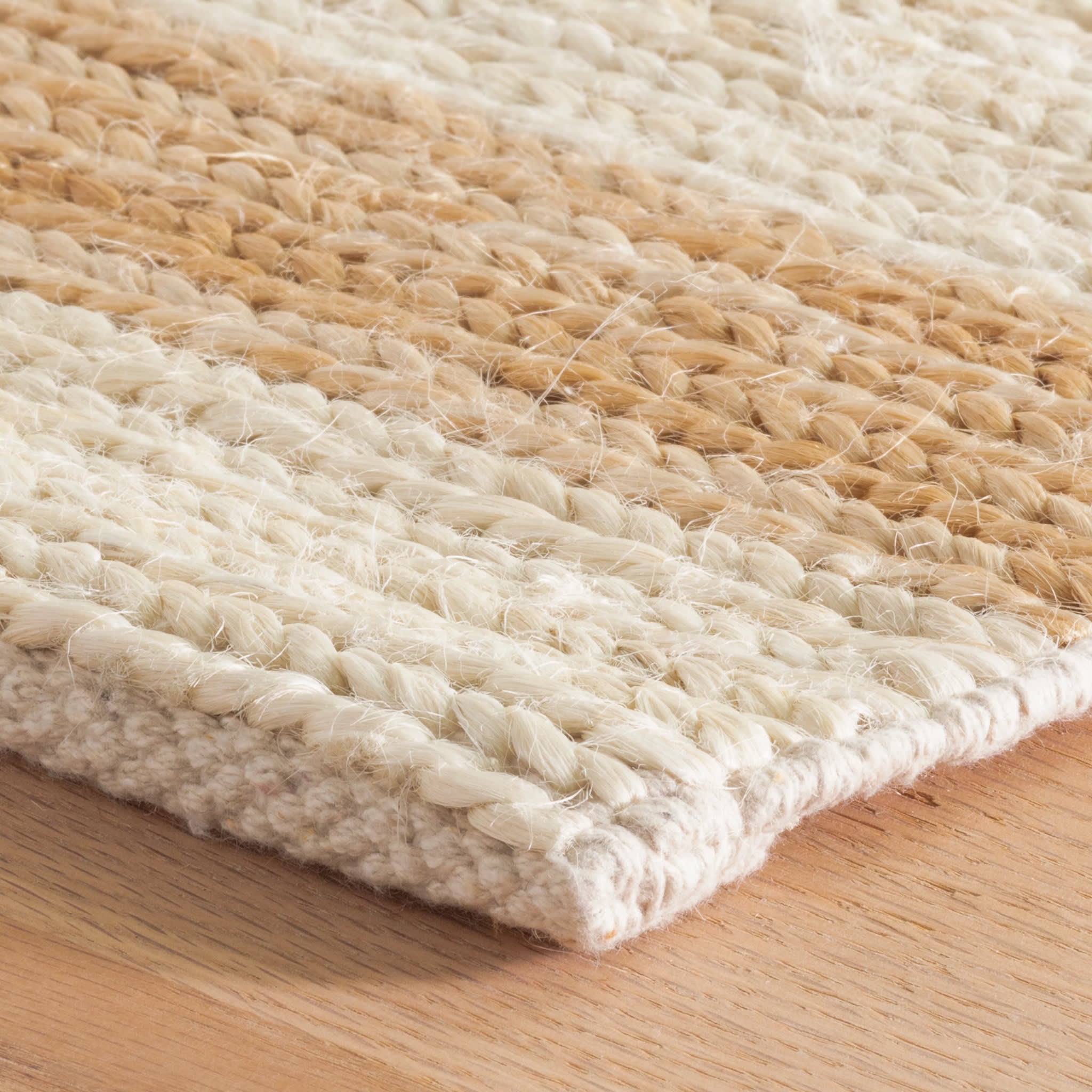 Ipswich Natural Handwoven Jute Rug