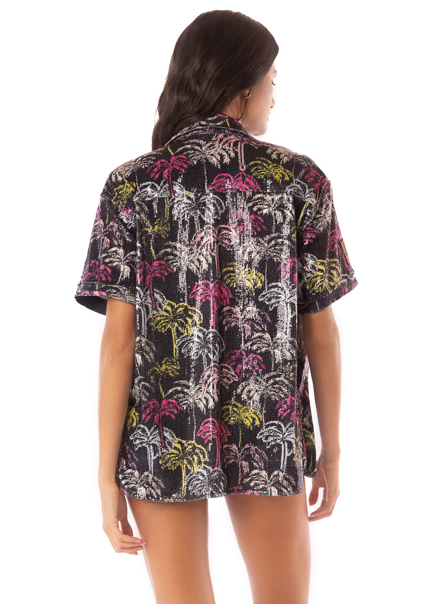 Maaji Neon Palmery Salome Long Shirt