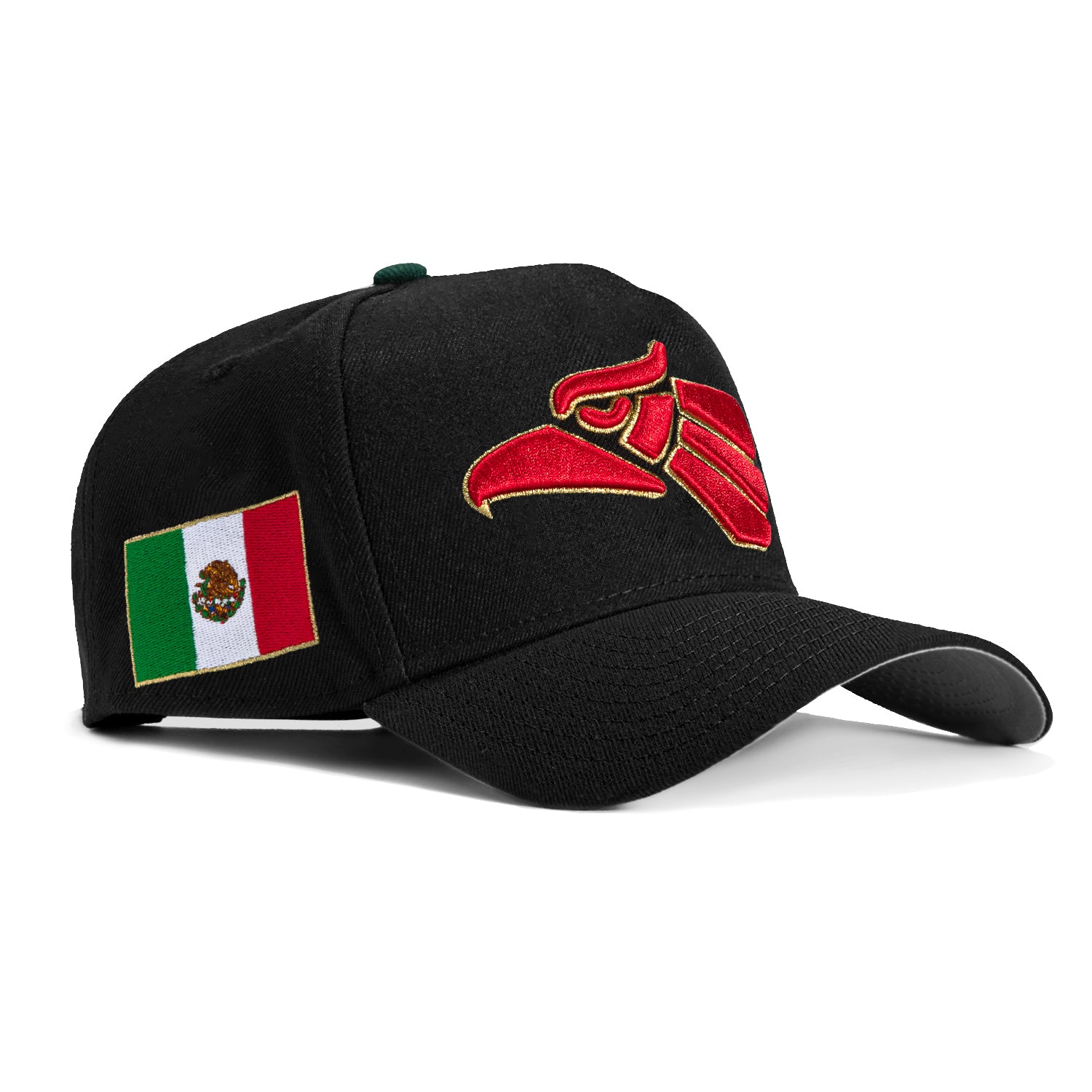 47 Brand Mexico Bird Flag Patch MVP Snapback Hat - Black