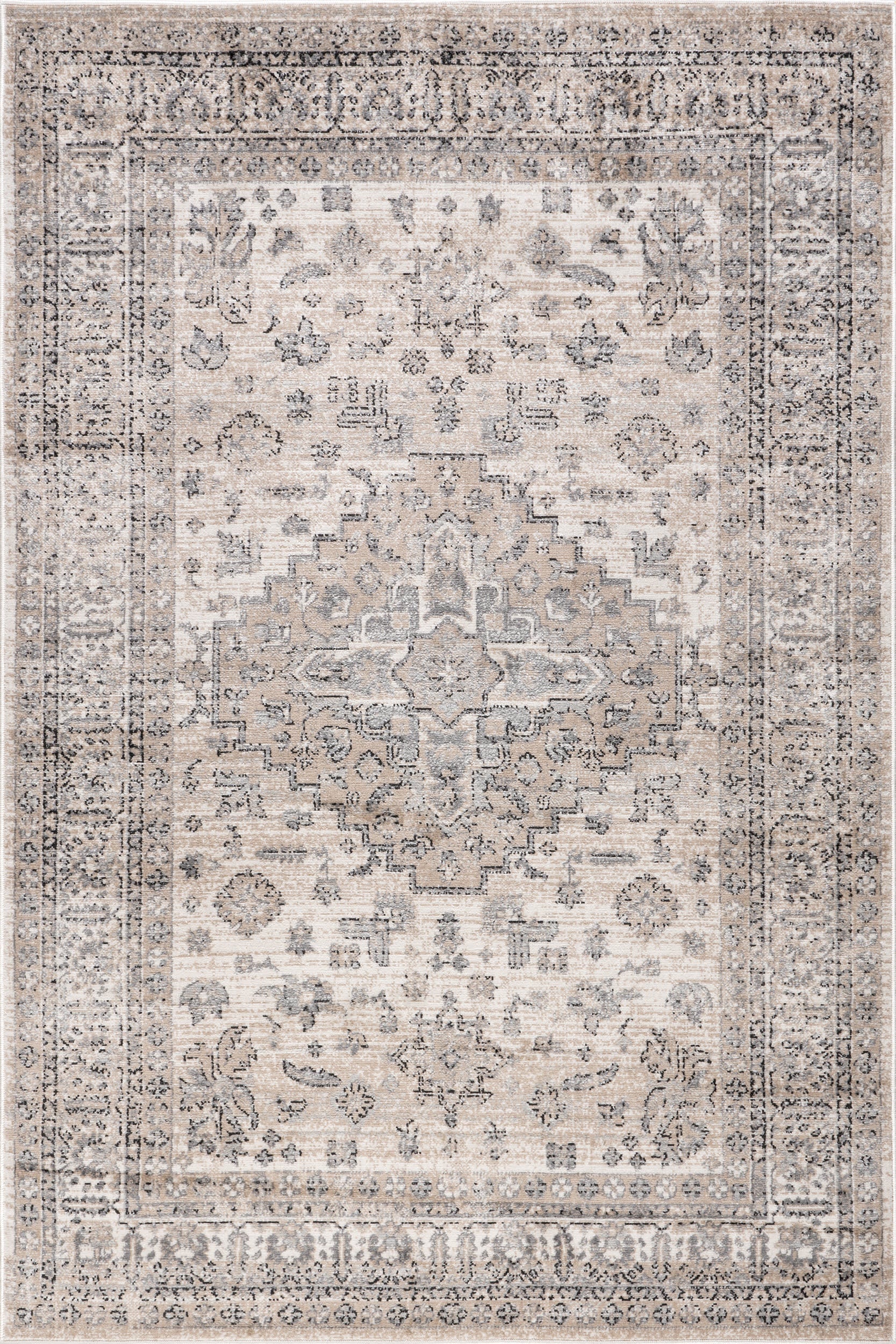 Samira Medallion Rug | Beige