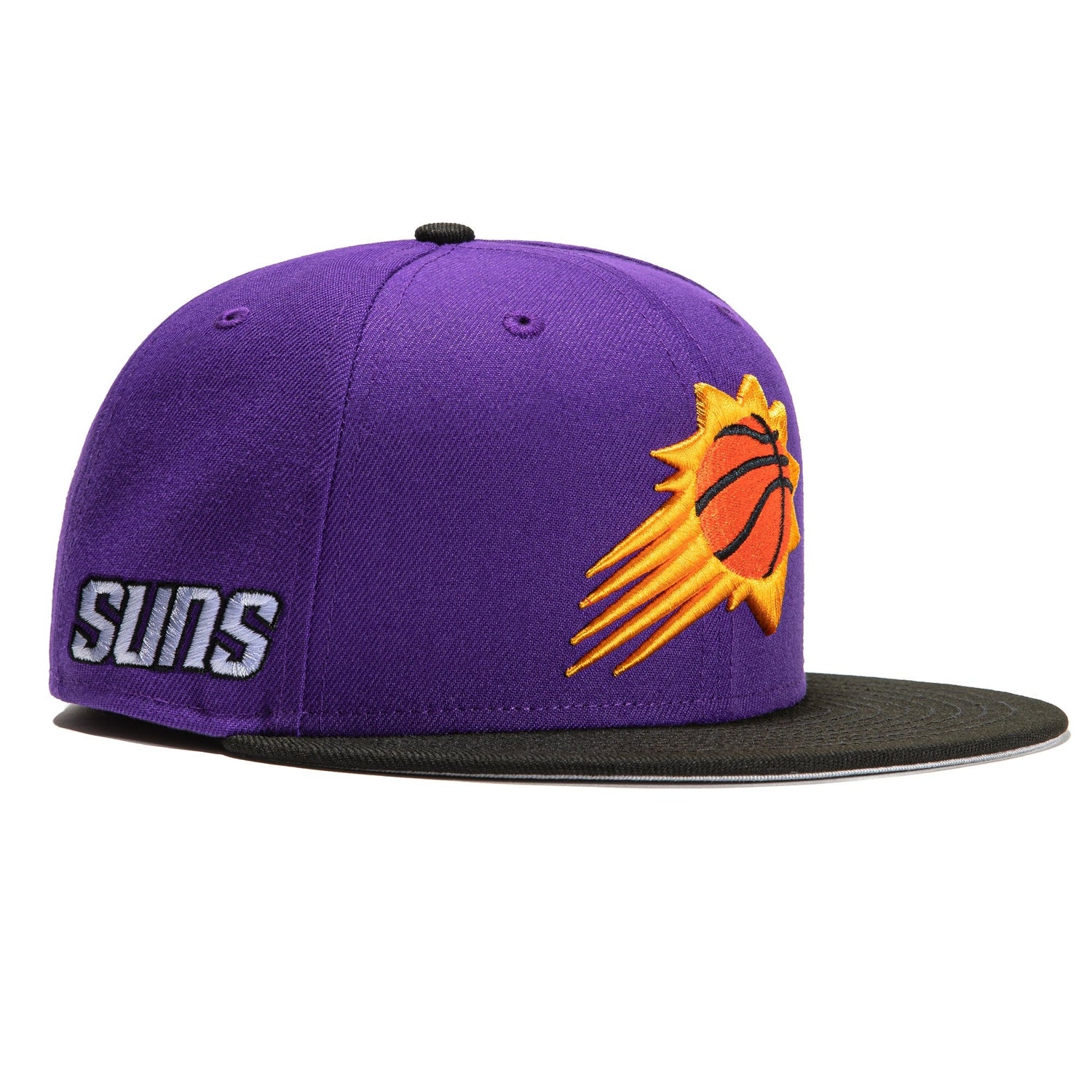 New Era 9Fifty Phoenix Suns Burst Snapback Hat - Purple, Black