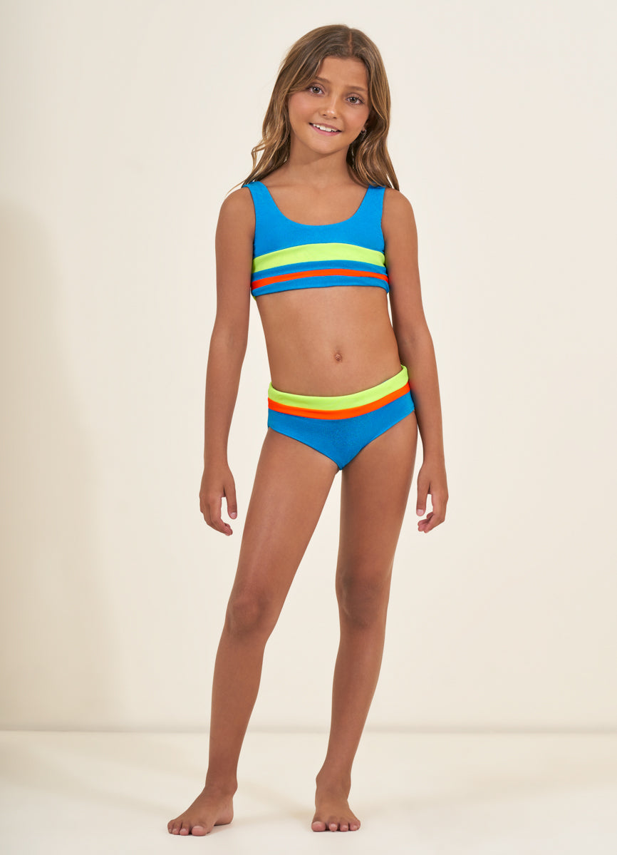 Maaji Ocean Blue Iceland Girls Bikini Set