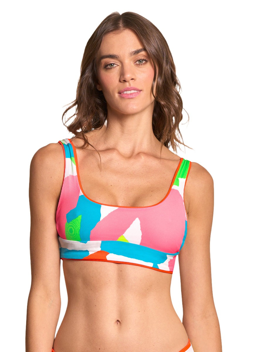 Maaji Fire Donna Sporty Bralette Bikini Top