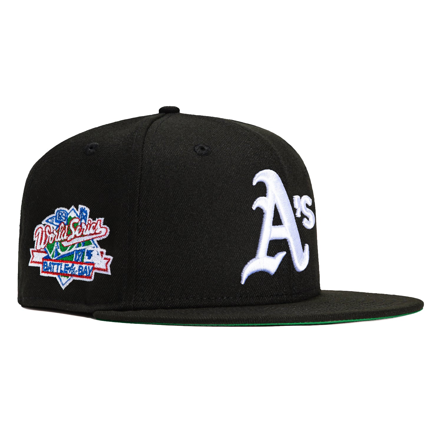 New Era 59Fifty Oakland Athletics Battle of the Bay Patch Hat -  Black, White