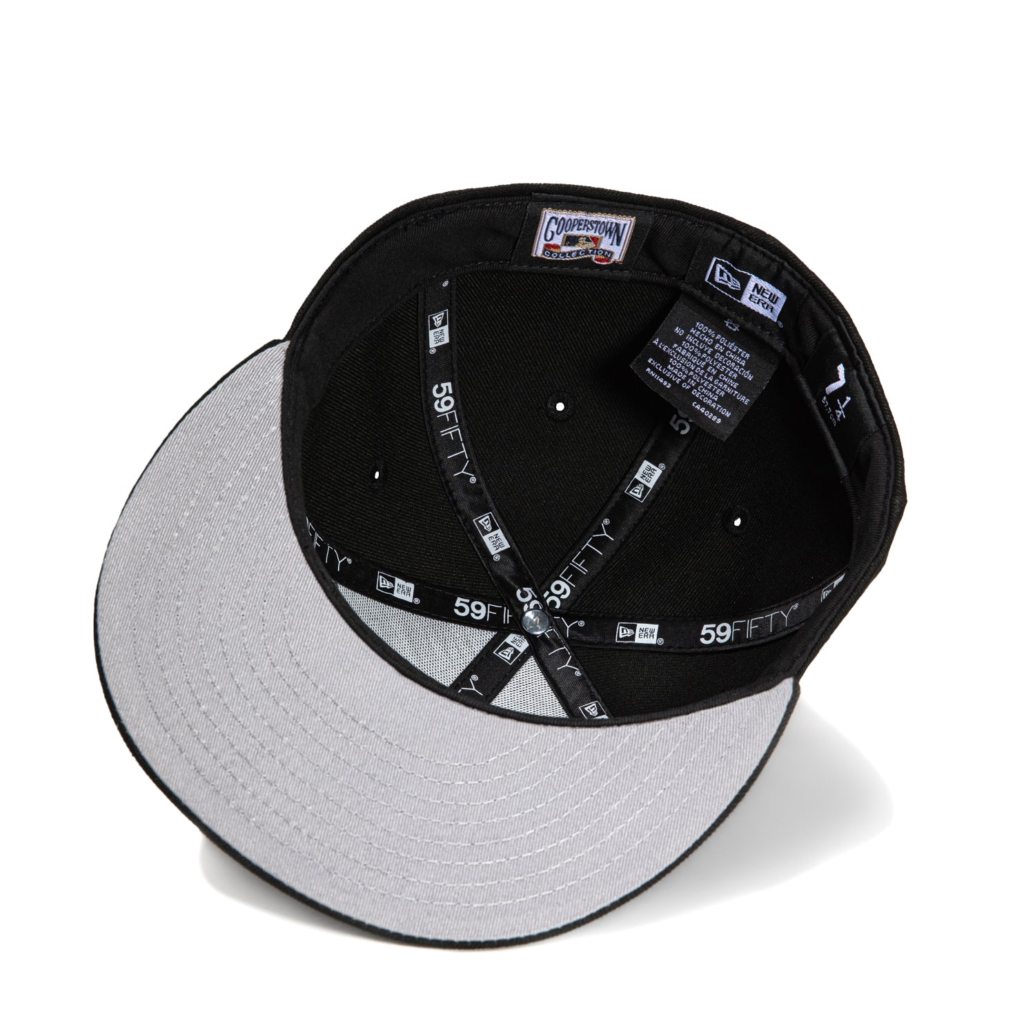 New Era 59Fifty Glow in the Dark New York Yankees 100th Anniversary Stadium Patch Hat - Black, White