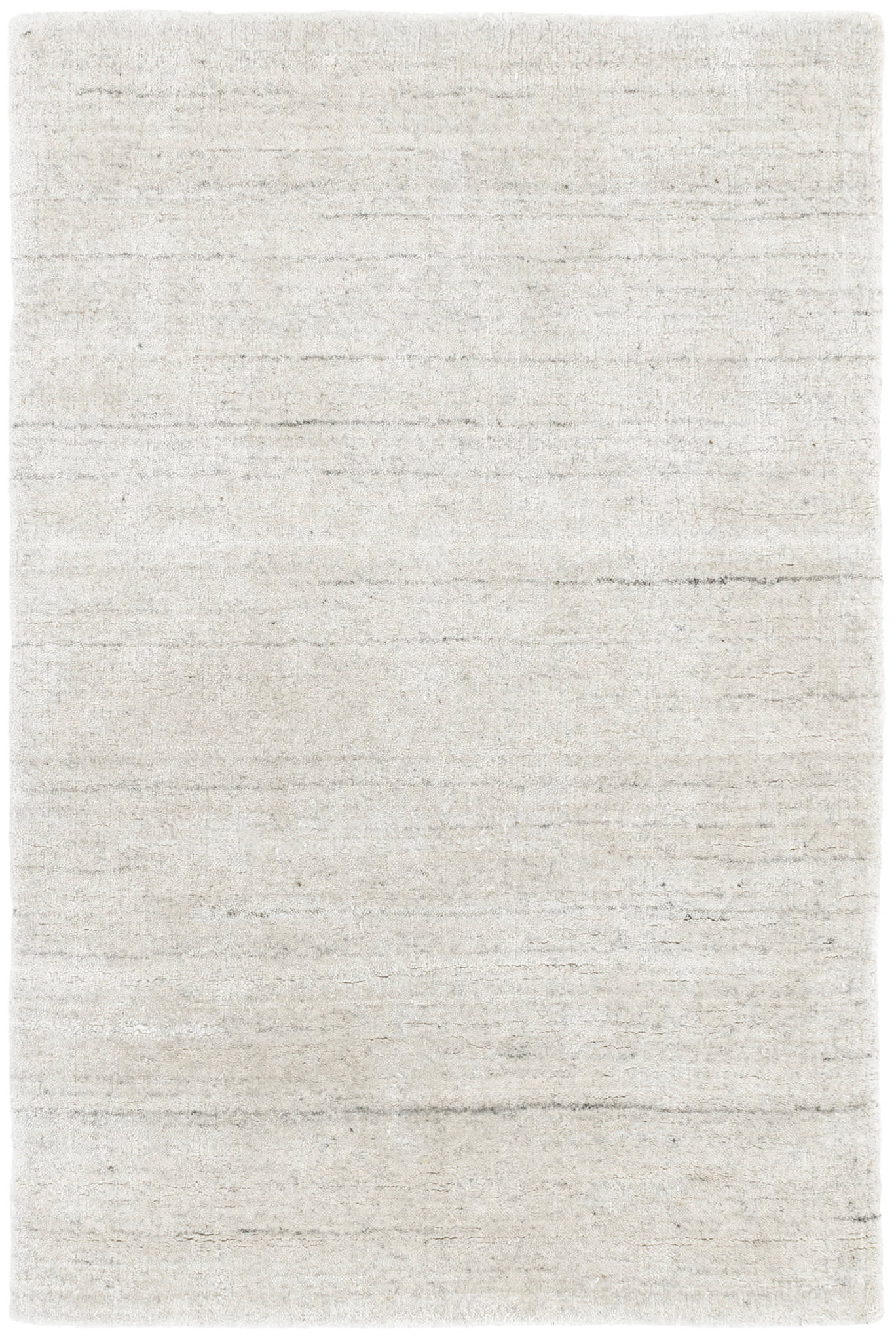 Icelandia White Hand Knotted Viscose Rug