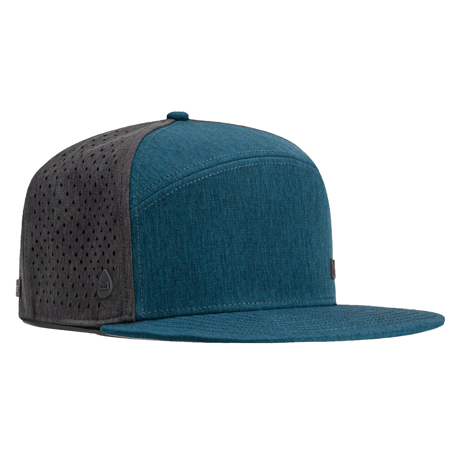 Melin Trenches Icon Hydro Snapback Hat - Heather Ocean, Heather