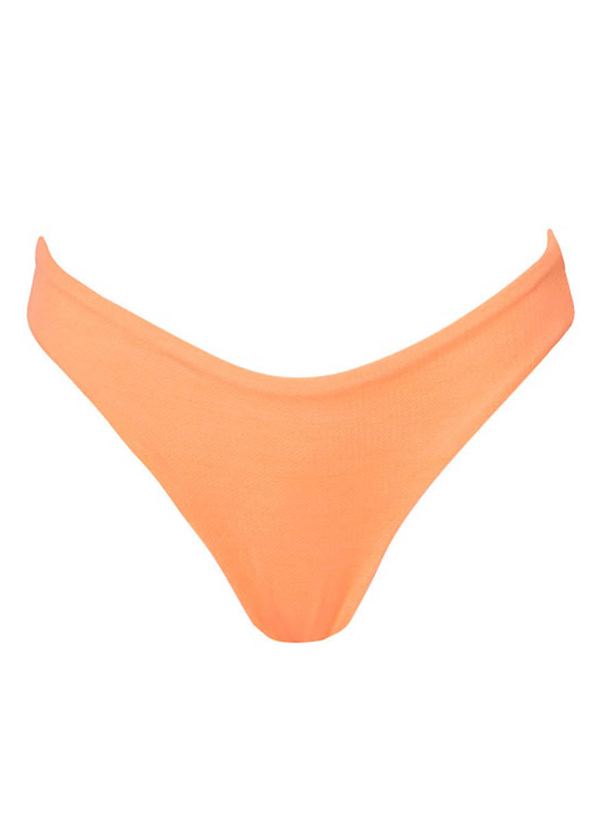 Maaji Vibrant Apricot Sublimity Regular Rise Classic Bikini Bottom