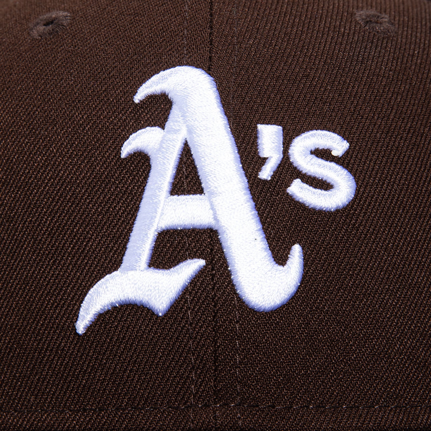 New Era 59Fifty Oakland Athletics Battle of the Bay Patch Hat - Brown