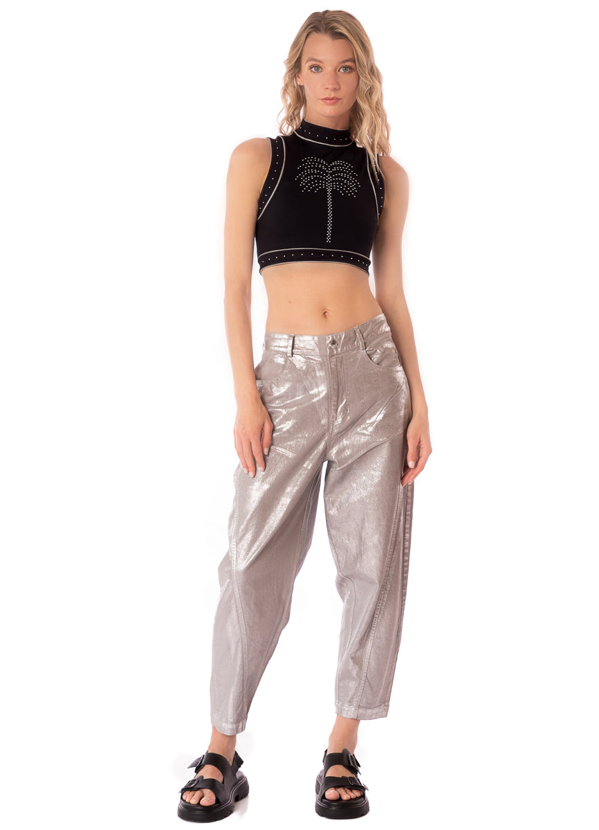 Maaji Crystal Cosmos Pygmy Crop Top