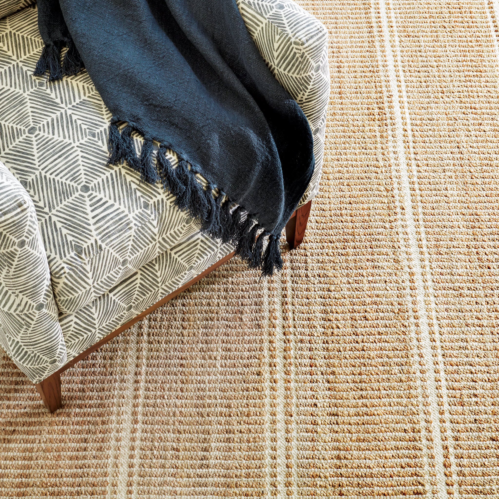 Arbor Ivory Handwoven Jute Rug