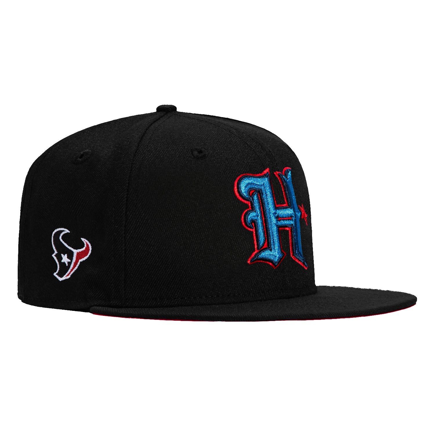 New Era 59Fifty Houston Texans Logo Patch H Hat - Black