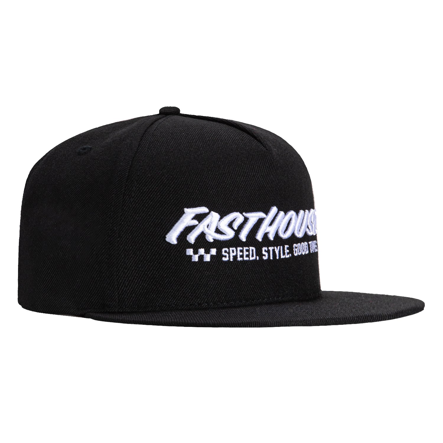 Fasthouse Essential Snapback Hat - Black