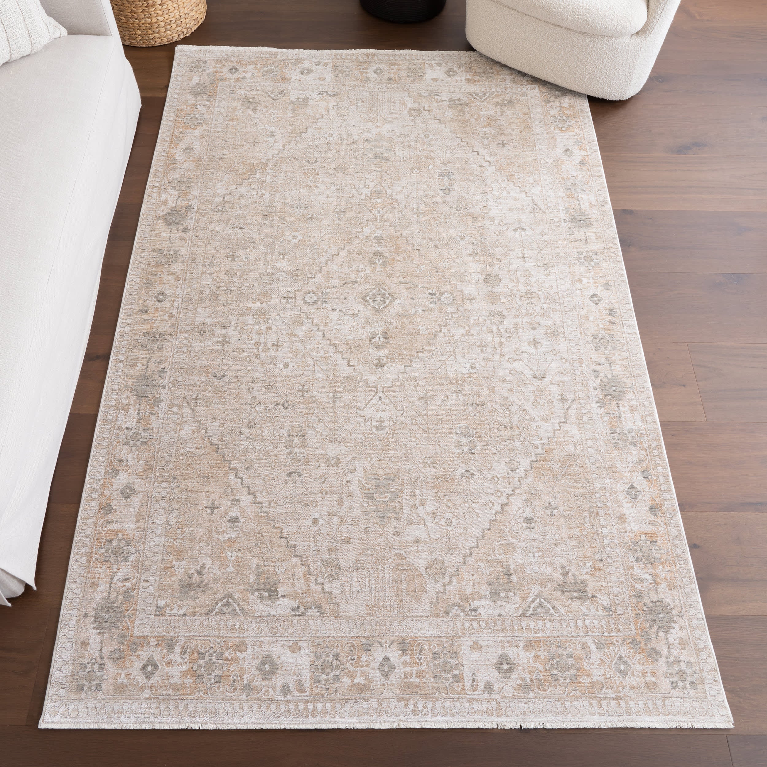 Lilianna Vintage Rug | Light Beige