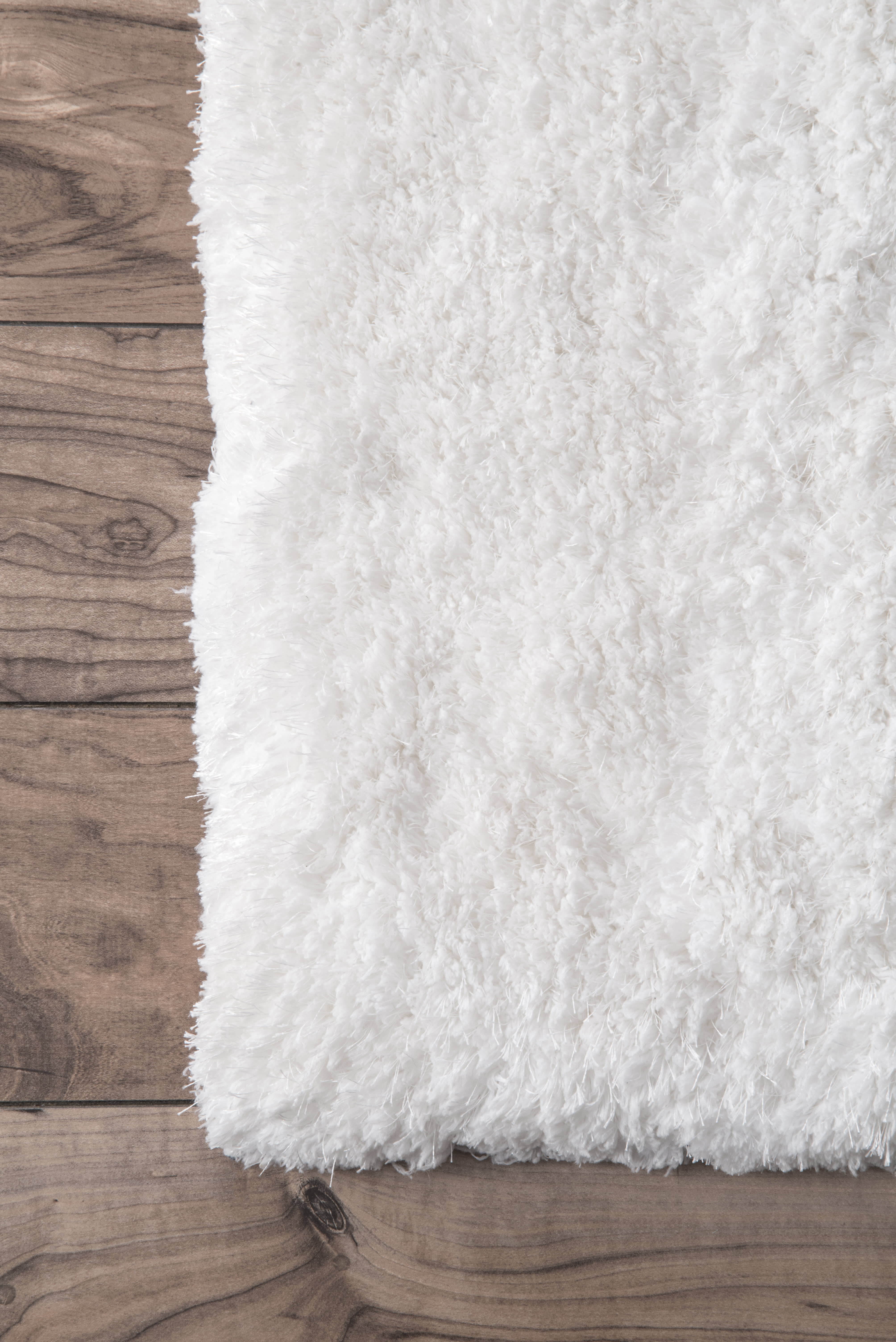 Soft Shag Rug | Snow