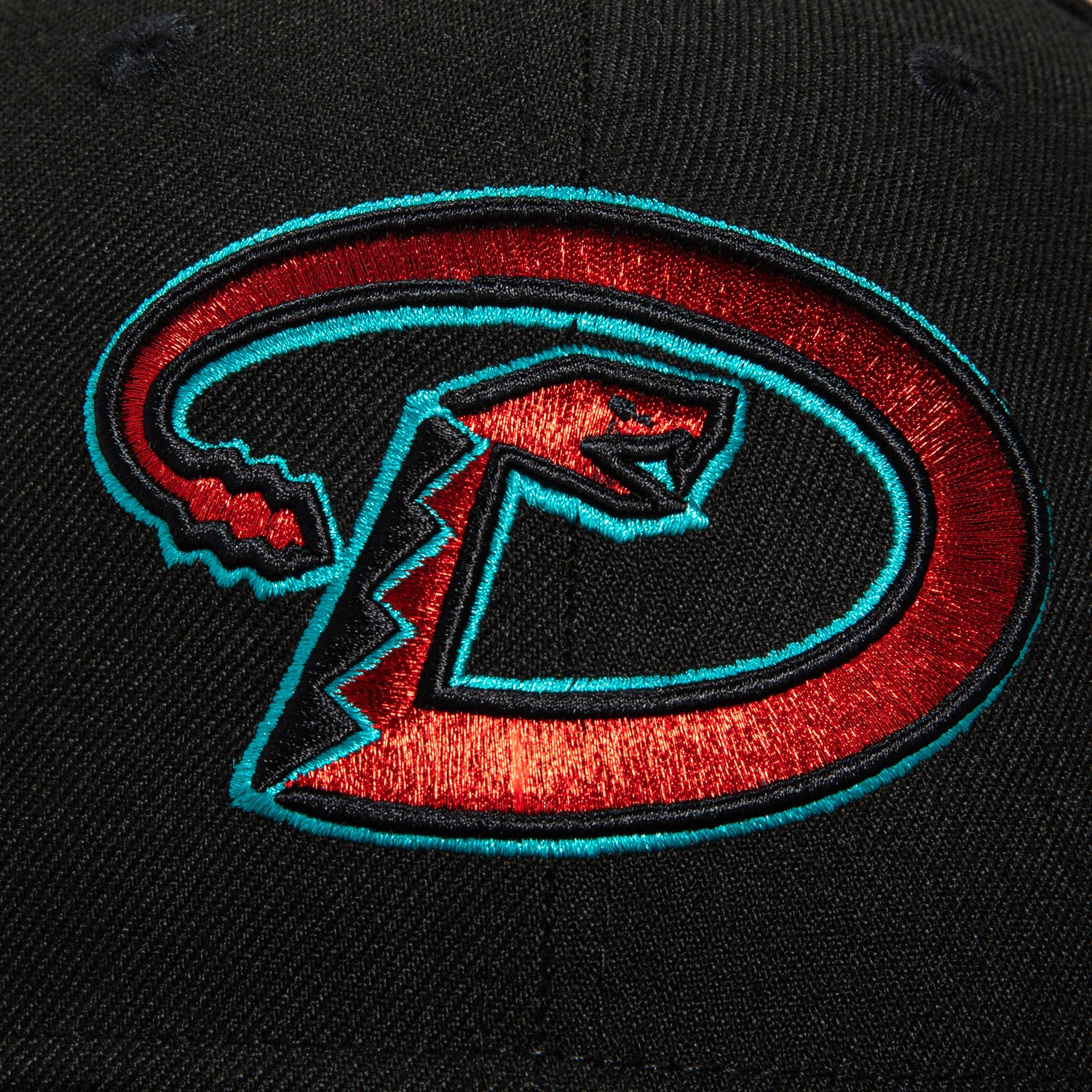 New Era 59Fifty Arizona Diamondbacks Chase Field Patch D Hat - Black, Red, Teal