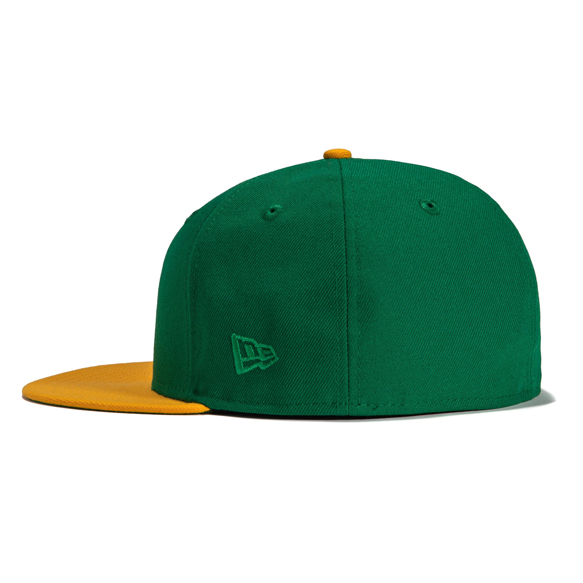 New Era 59Fifty Greensboro Hornets Hat - Kelly Green, Gold