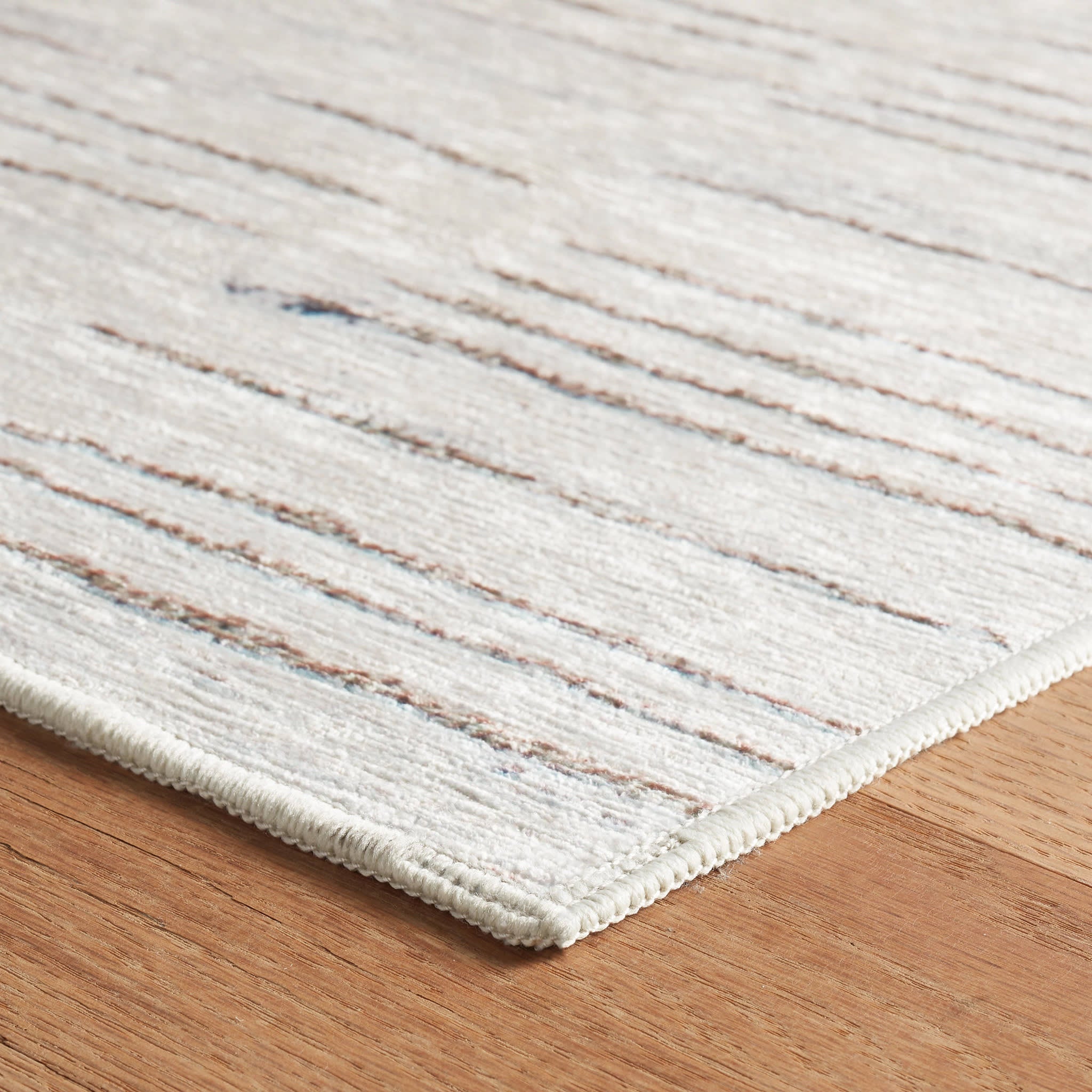 Avery Oatmeal Machine Washable Rug