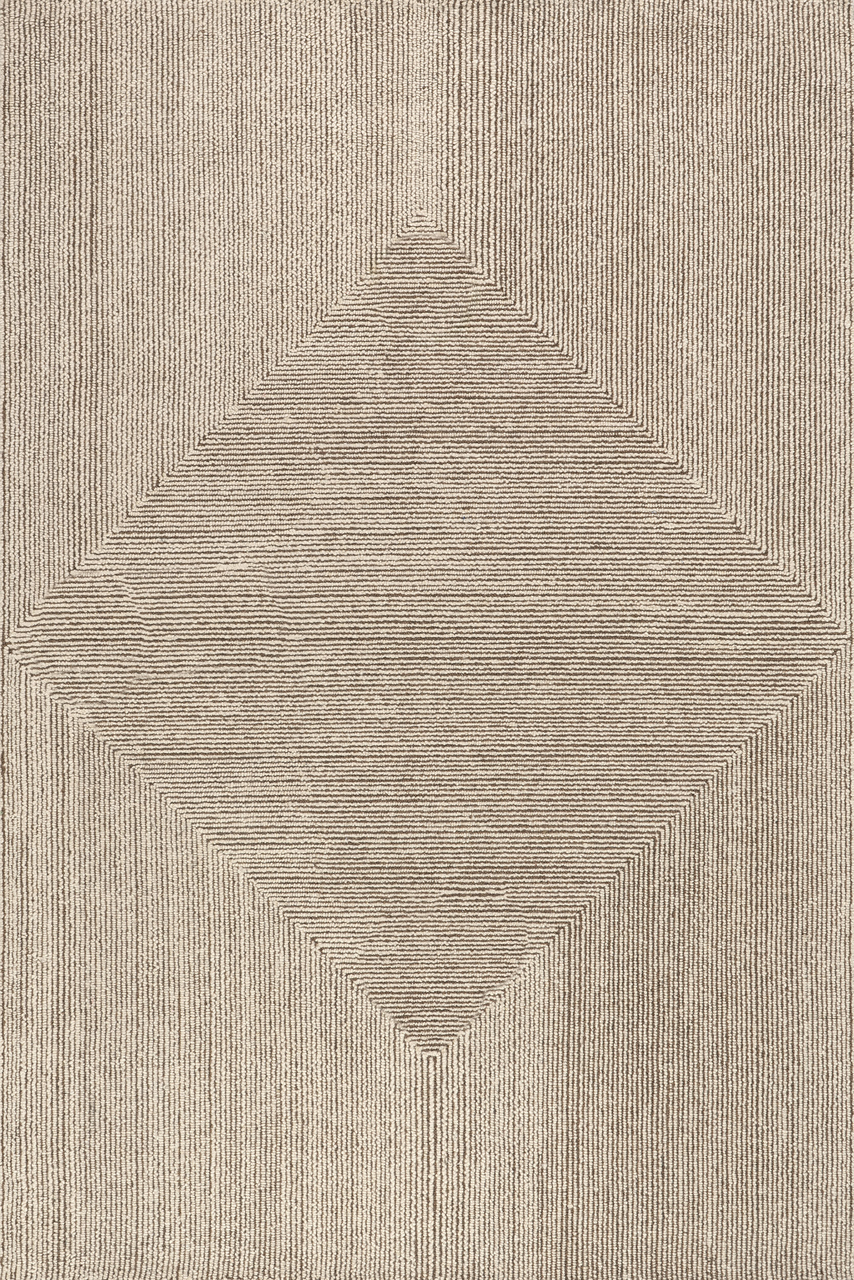 The Stoic Wool Rug | Beige