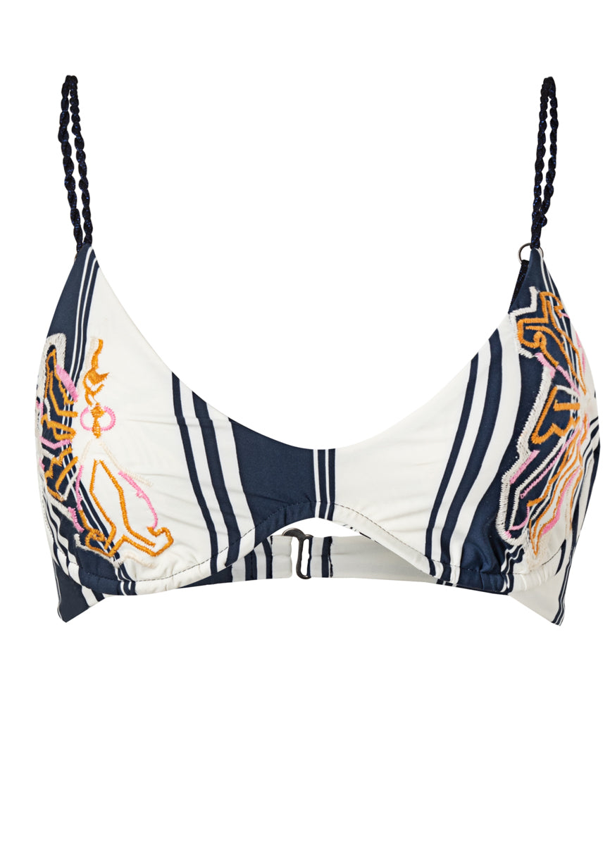 Maaji Boho Stripes Irene Underwire Bikini Top