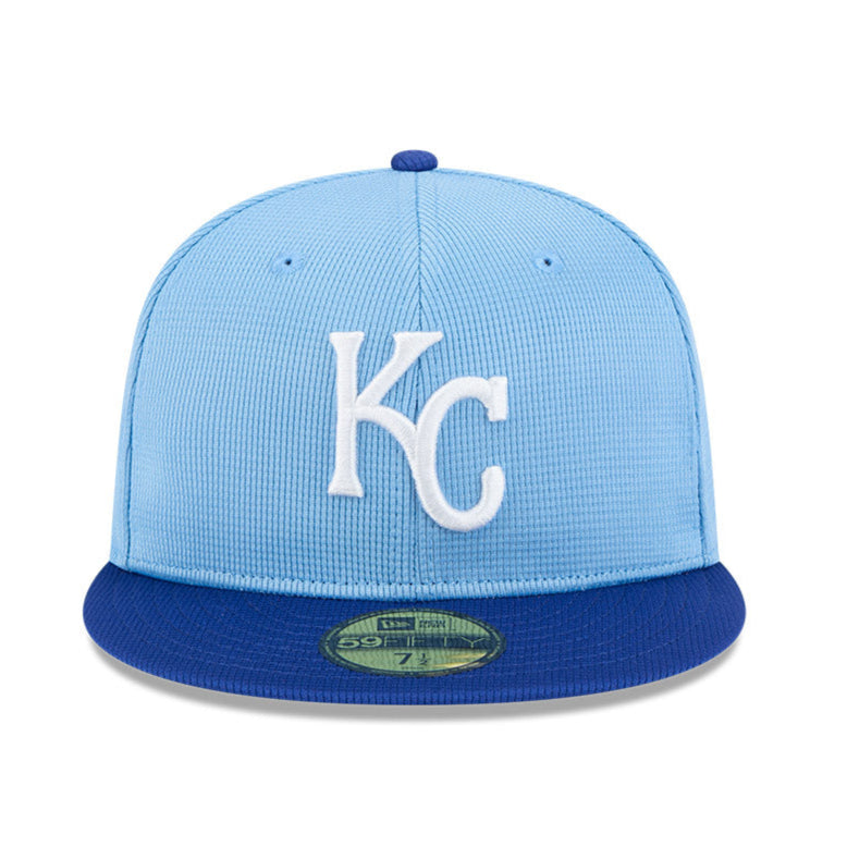 New Era 59Fifty Kansas City Royals 2025 Spring Training Patch Hat - Light Blue, Royal